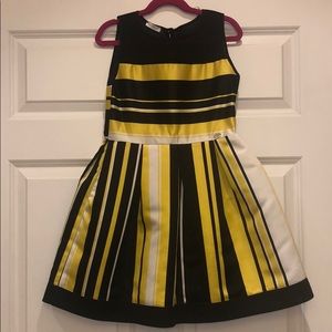 Byblos Girl’s Dress / Black-White-Yellow